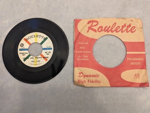 Roulette record with sleeve - record,