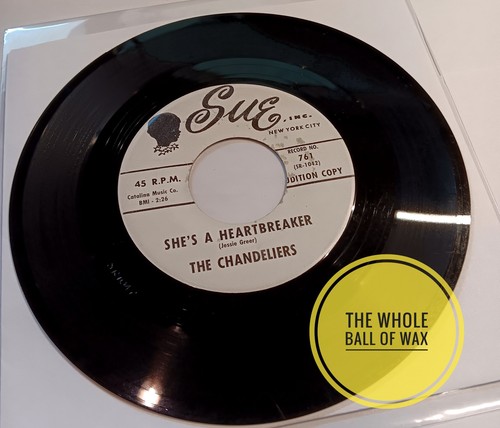 The chandeliers she - the, she's